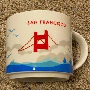 Starbucks "You Are Here" Collection San Francisco 14oz Coffee Mug 2015 Ceramic